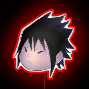 Mini Cute Sasuke RGB Neon Sign