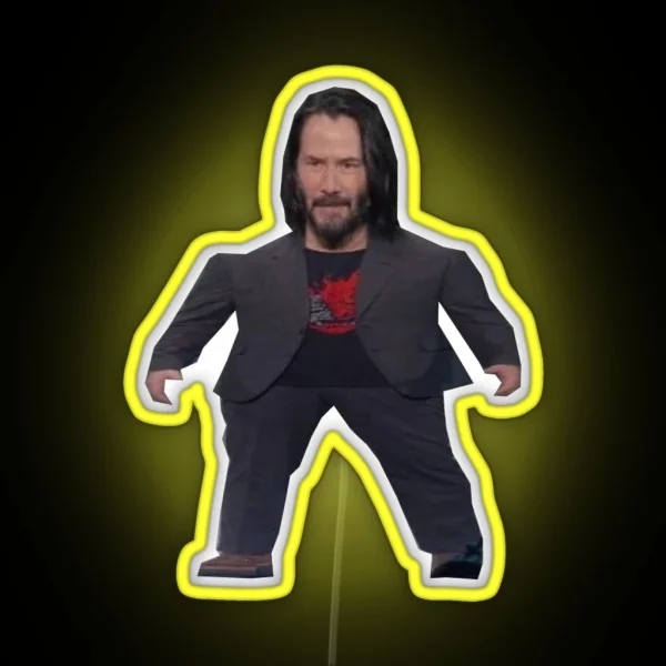 Mini Keanu RGB Neon Sign