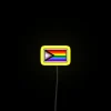 Rainbow Pride Flag Neon Sign with Mini Color Changing Display