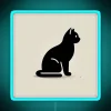 Whimsical Neon Wall Art for Cat Lovers Home Decor Minimalism