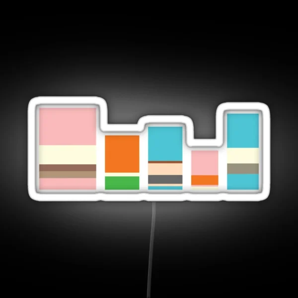 Minimalist Gumball RGB Neon Sign