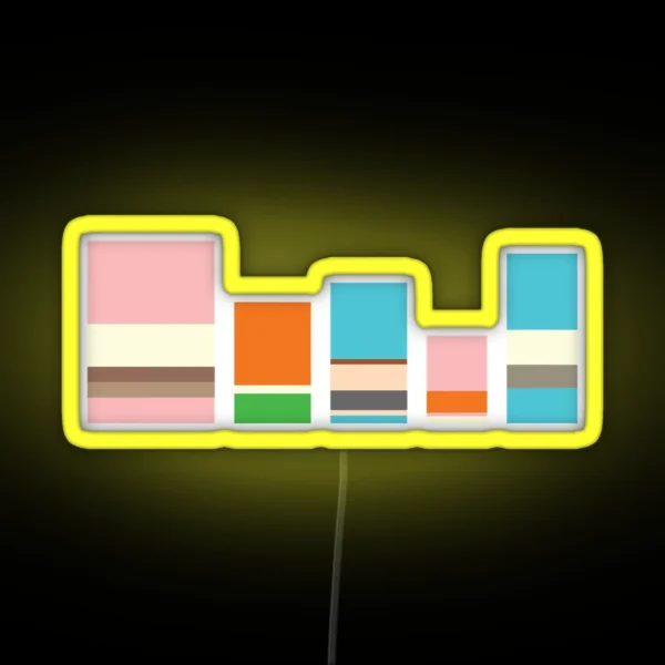 Minimalist Gumball RGB Neon Sign