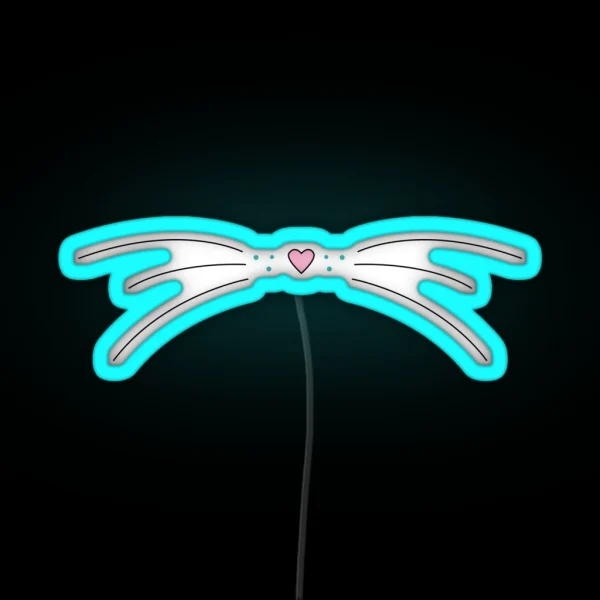 Minimalist Kitty RGB Neon Sign