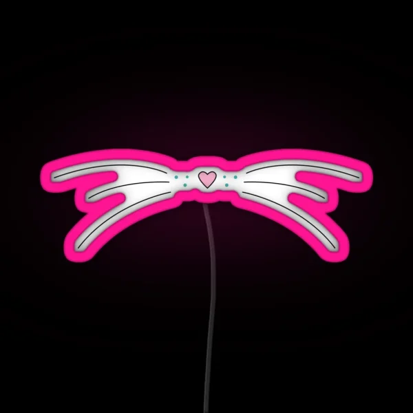 Minimalist Kitty RGB Neon Sign