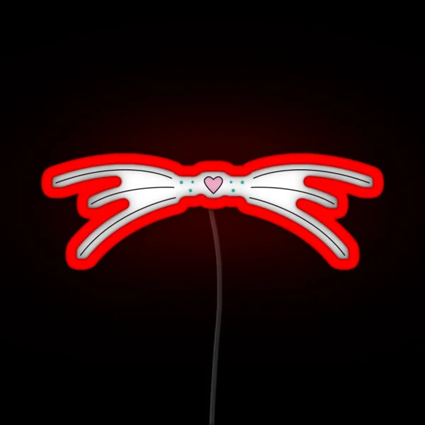Minimalist Kitty RGB Neon Sign
