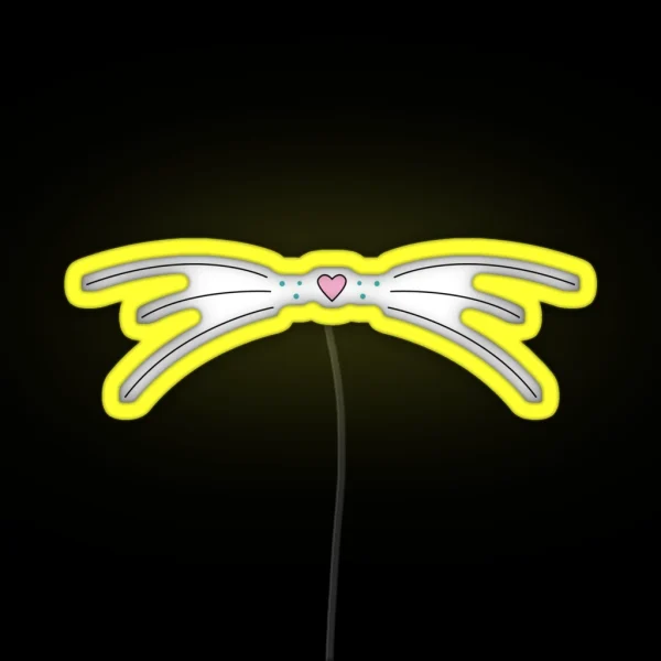 Minimalist Kitty RGB Neon Sign