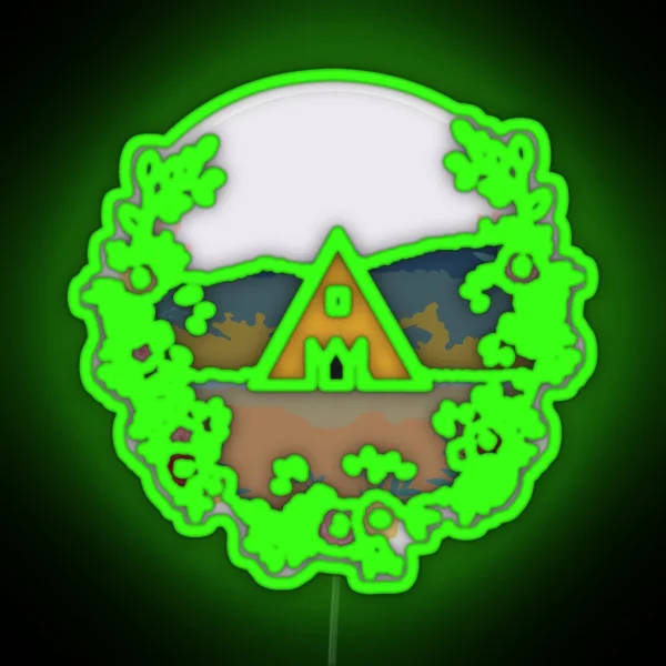 Minimalist Midsommar Kinda RGB Neon Sign