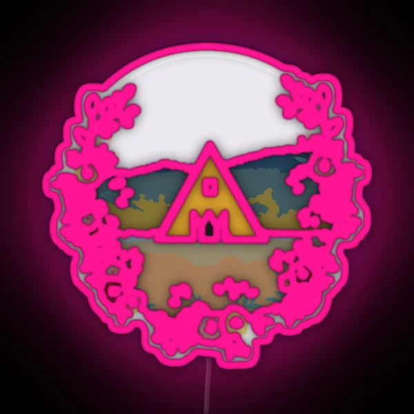 Minimalist Midsommar Kinda RGB Neon Sign