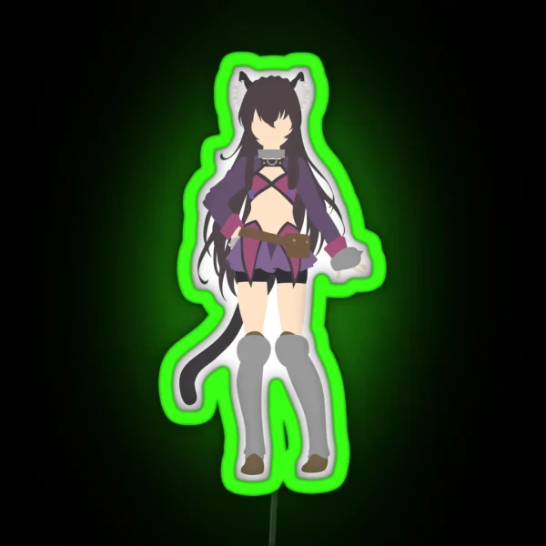 Minimalist Rem Galleu RGB Neon Sign