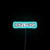 Minimalistic Personalized RGB Neon Sign with Modern Retro Vintage Aesthetic