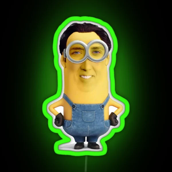 Miniolas Cage RGB Neon Sign