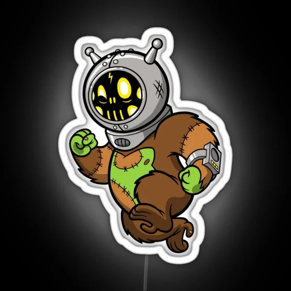 MINION FACTORY MASCOT RGB Neon Sign