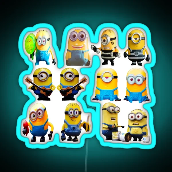 Minion Led RGB Neon Sign