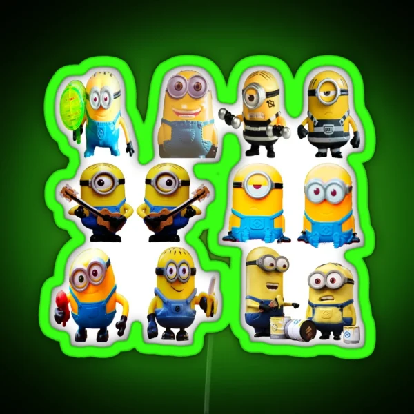 Minion Led RGB Neon Sign