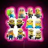 Vibrant Minion led Display with Multi-Color LED Neon Illumination Effect