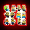 Vibrant Neon Minion led Adds Colorful Fun to Your Wall Space