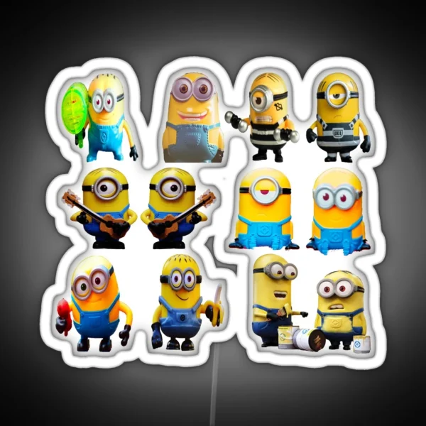 Minion Led RGB Neon Sign