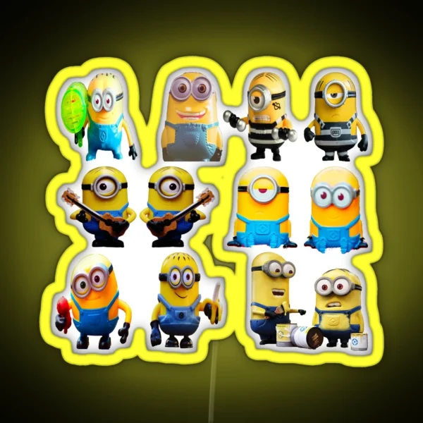 Minion Led RGB Neon Sign