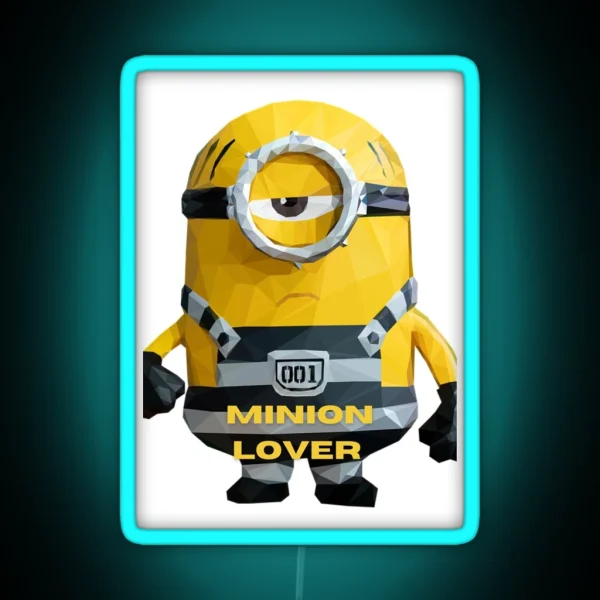 Minion Lover RGB Neon Sign