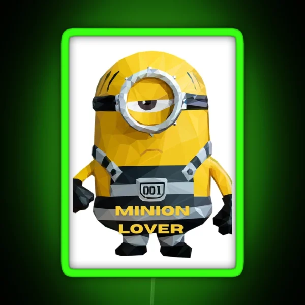 Minion Lover RGB Neon Sign
