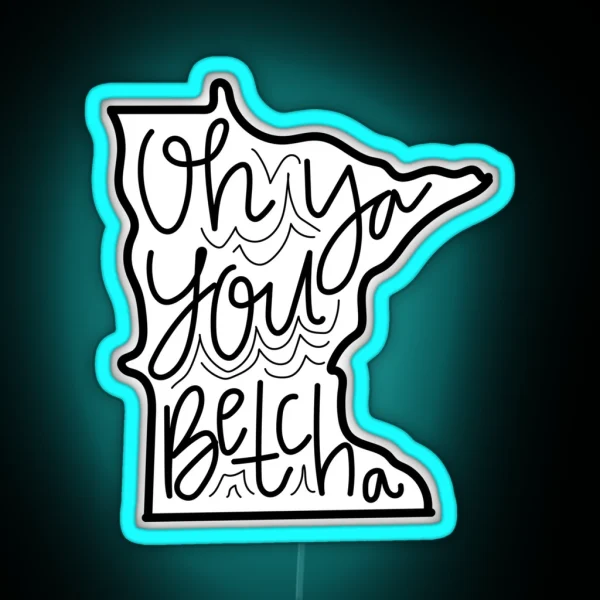 Minnesota RGB Neon Sign