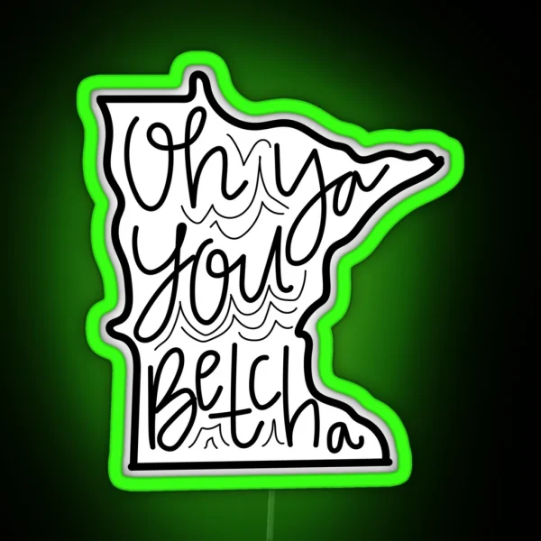 Minnesota RGB Neon Sign