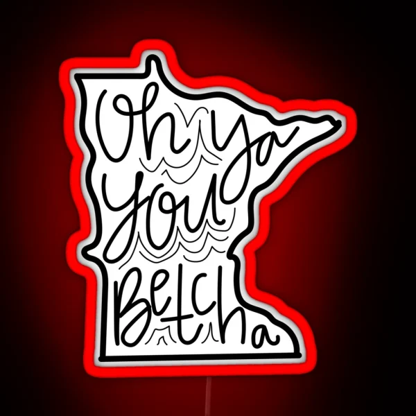 Minnesota RGB Neon Sign