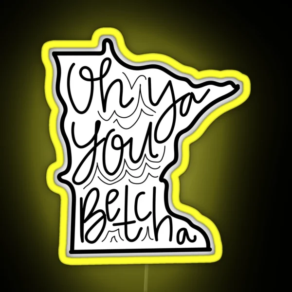 Minnesota RGB Neon Sign