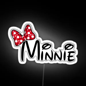 Minnie Led Design RGB Neon Sign