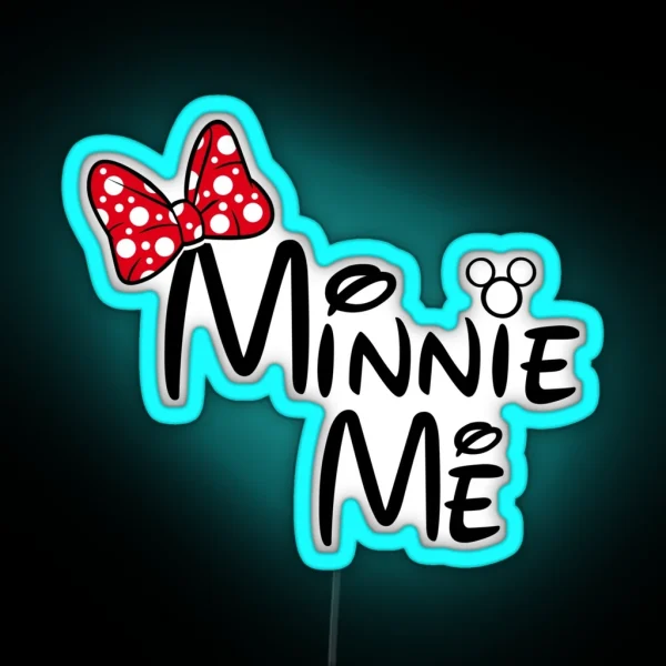 Minnie Me Led Design RGB Neon Sign