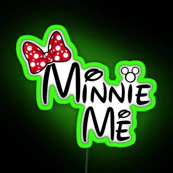 Minnie Me Led Design RGB Neon Sign