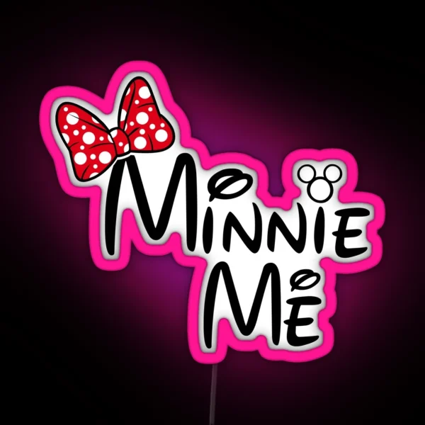 Minnie Me Led Design RGB Neon Sign