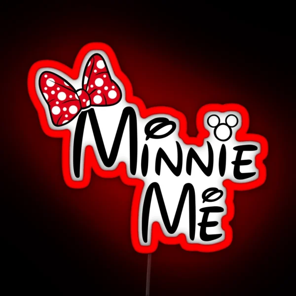 Minnie Me Led Design RGB Neon Sign