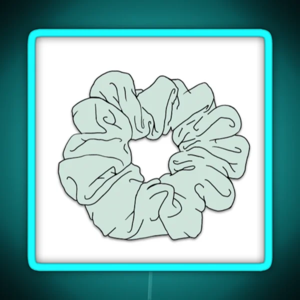 Mint Scrunchies RGB Neon Sign