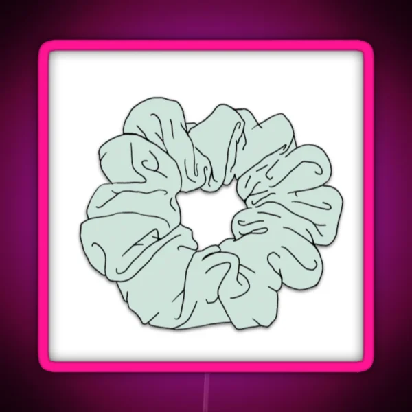 Mint Scrunchies RGB Neon Sign