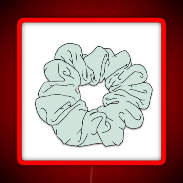 Mint Scrunchies RGB Neon Sign