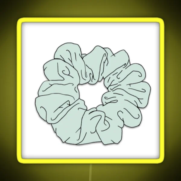 Mint Scrunchies RGB Neon Sign