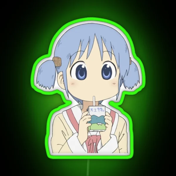 Mio Naganohara Milk RGB Neon Sign