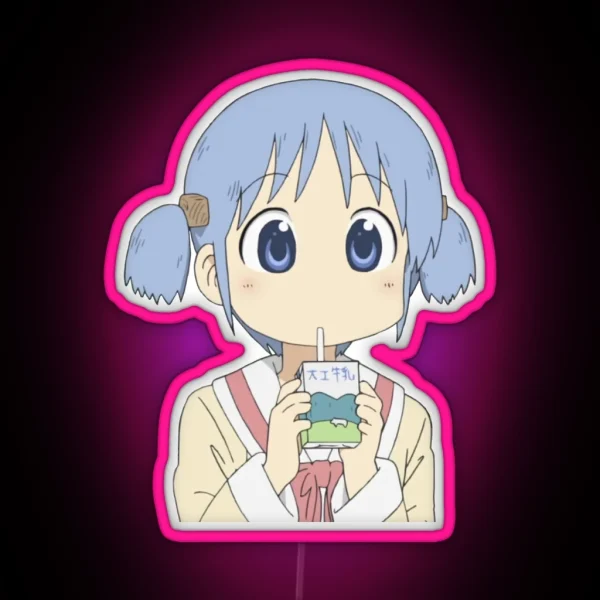 Mio Naganohara Milk RGB Neon Sign