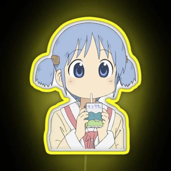 Mio Naganohara Milk RGB Neon Sign