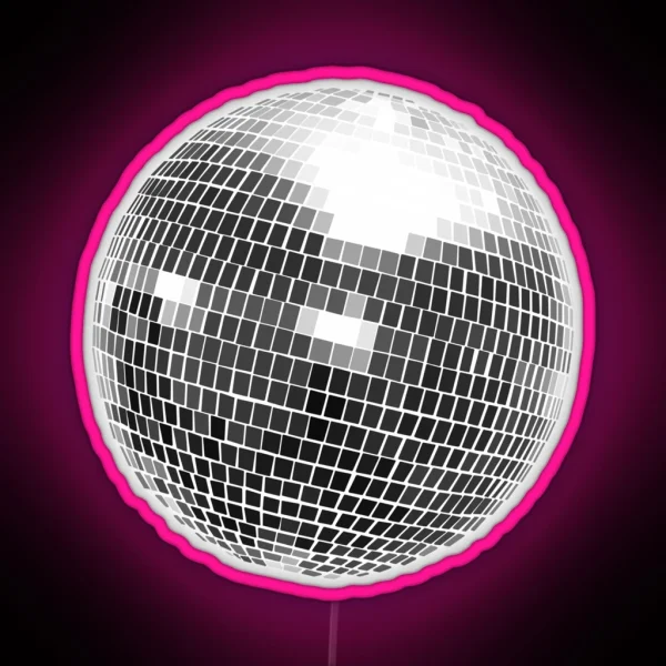 Mirrorball RGB Neon Sign