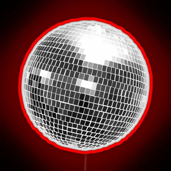 Mirrorball RGB Neon Sign