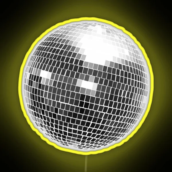 Mirrorball RGB Neon Sign