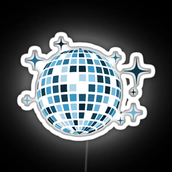 Mirrorball RGB Neon Sign
