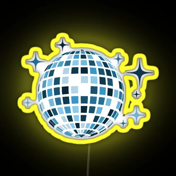 Mirrorball RGB Neon Sign