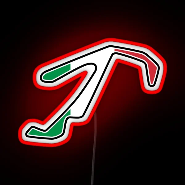 Misano World Circuit Flag RGB Neon Sign