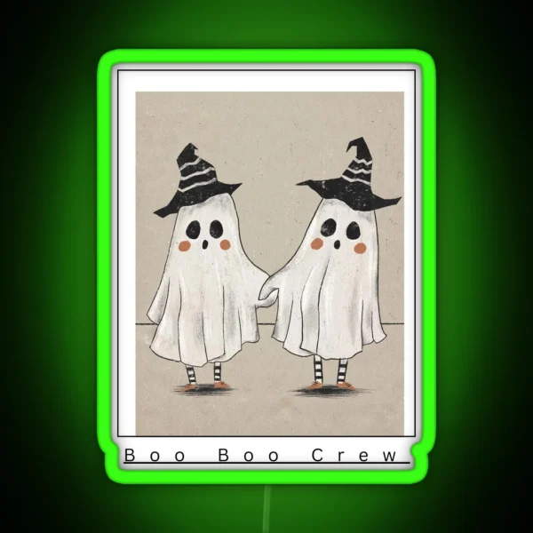 Mischief Menders Tales From The Boo Boo Crew RGB Neon Sign