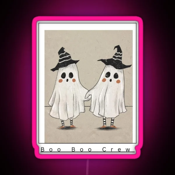 Mischief Menders Tales From The Boo Boo Crew RGB Neon Sign