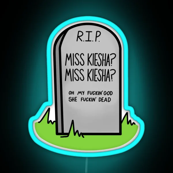 Miss Keisha RGB Neon Sign
