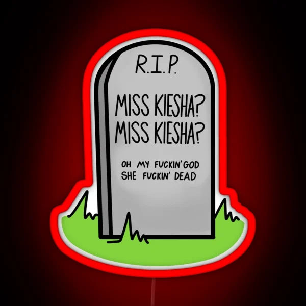 Miss Keisha RGB Neon Sign